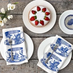 Thornback & Peel Napkins|Napkins-Teacup Set of 4 Napkins