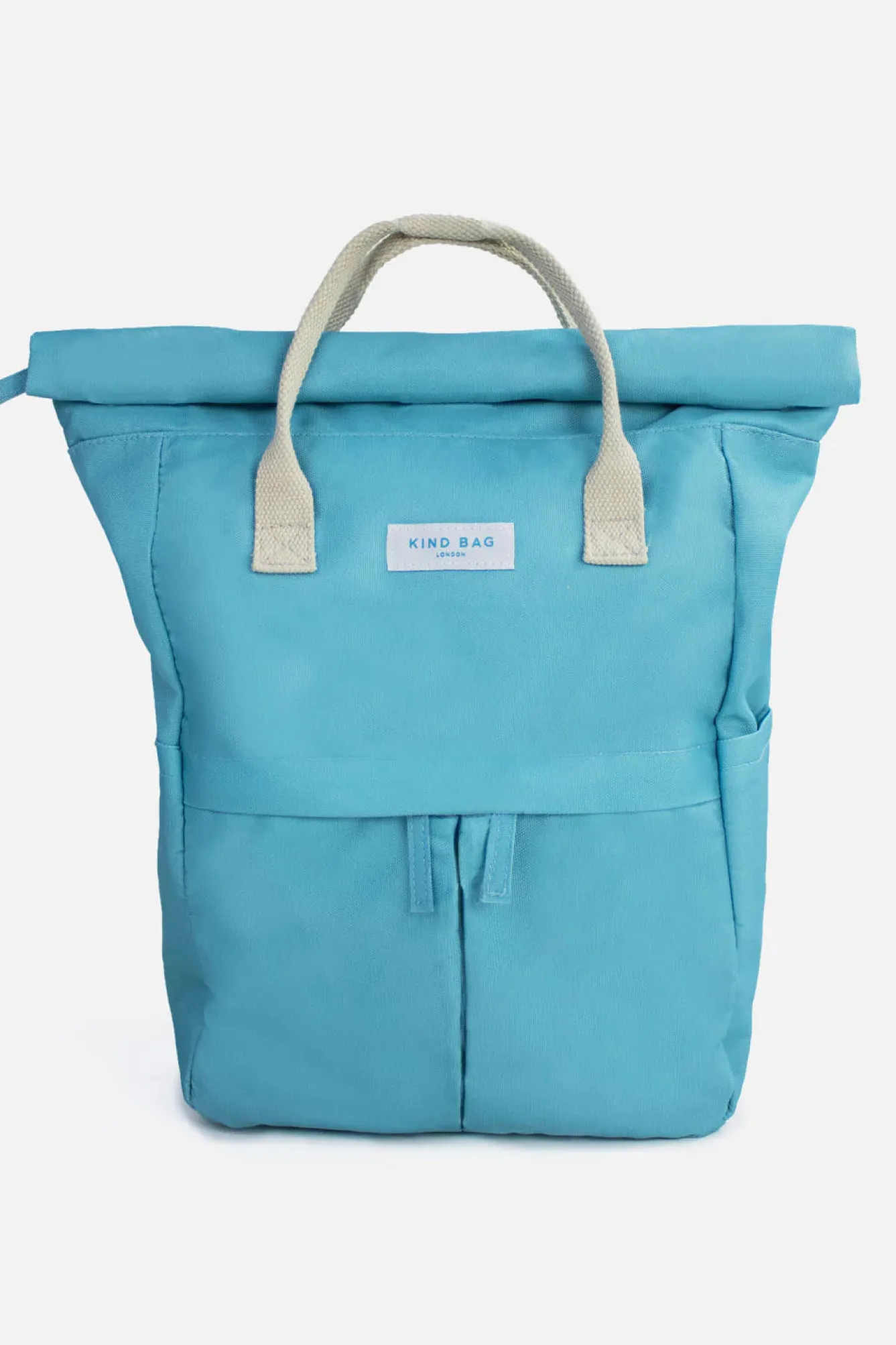 Kind Bag London Bags-Teal Hackney Medium Backpack