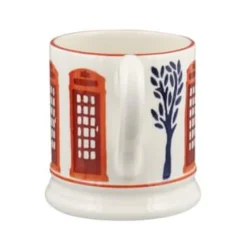 Emma Bridgewater Great Britain-Telephone Box 1/2 Pint Mug