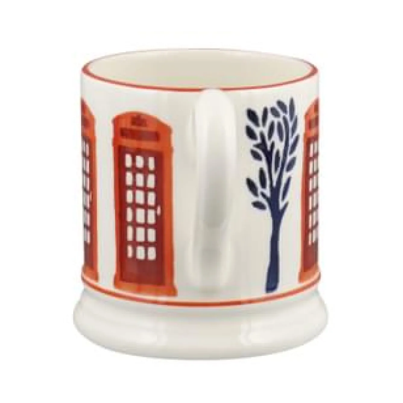 Emma Bridgewater Great Britain-Telephone Box 1/2 Pint Mug
