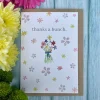 Jen Winnett Greeting Cards-Thanks a Bunch Blank Greetings Eco Card