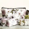 Toasted Crumpet Bags-The Blanc Collection (Pure) Small Makeup Bag