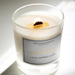 Home County Candles Home Fragrance-The Cambridgeshire Cassis and Black Vanilla Candle