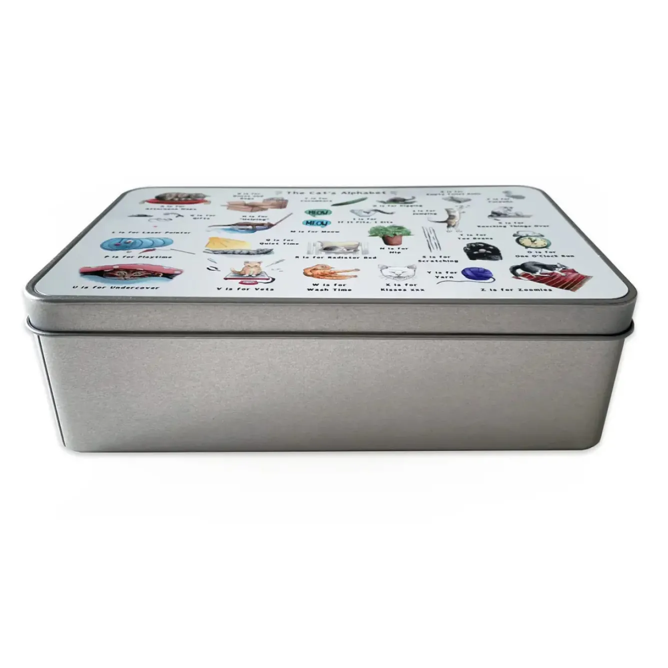 Yeti Storage Caddies|Storage-The Cat's Alphabet Storage Tin