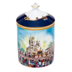 Halcyon Days Royal|Home Fragrance-The Coronation at Westminster Sandalwood & Vetiver Lidded Candle