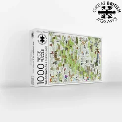 GB Jigsaws Ltd Puzzles-The Cotswolds & Surrounds 1000 Piece Jigsaw Puzzle