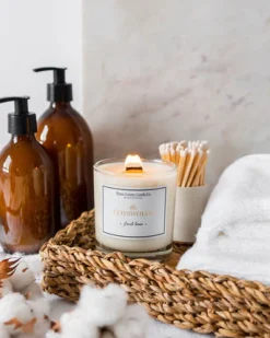 Home County Candles Home Fragrance-The Cotswolds Fresh Linen Candle