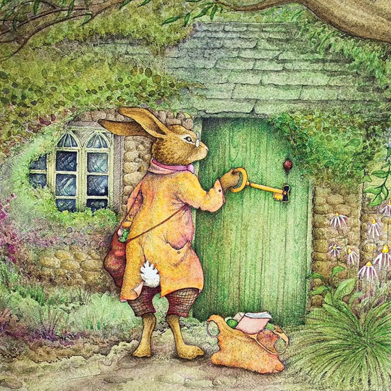 Moongazer Cards Greeting Cards-The Cottage Greeting Card