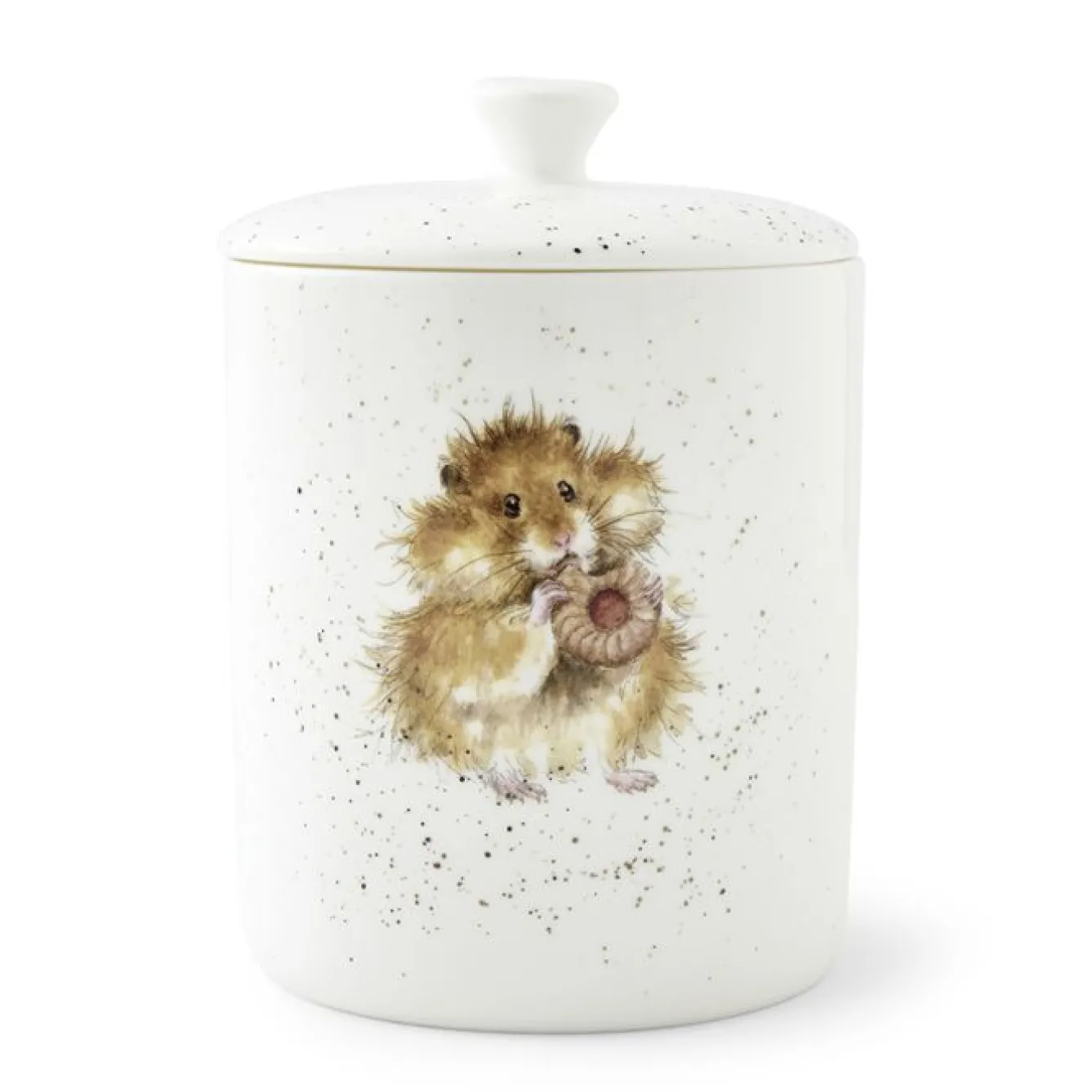 Wrendale Designs Storage|Storage Jars-'The Diet Starts Tomorrow' Hamster Biscuit Barrel