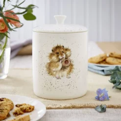 Wrendale Designs Storage|Storage Jars-'The Diet Starts Tomorrow' Hamster Biscuit Barrel