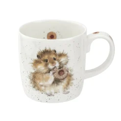Wrendale Designs Flowers & Garden|Animals-'The Diet Starts Tomorrow' Bone China Mug