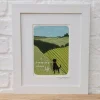 Lucky Lobster Art-The Great Outdoors Print Framed