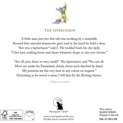 Moongazer Cards Greeting Cards-The Leprechaun Greeting Card