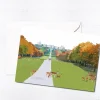 Njeri Illustrated Greeting Cards-The Long Walk, Windsor Card