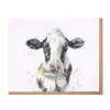 Wrendale Designs Greeting Cards-The Milk Maid Greetings Card