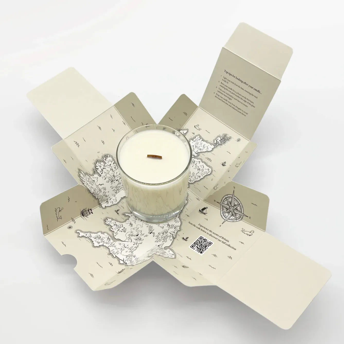 Home County Candles Home Fragrance-The Surrey English Lavender and Chamomile Candle