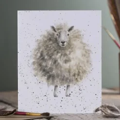 Wrendale Designs Greeting Cards-'The Woolly Jumper' Greetings Card
