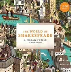 Chronicle Books Puzzles-The World of Shakespeare 1000 Piece Jigsaw Puzzle
