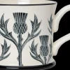 Moorland Pottery Whimsical|Flowers & Garden-Thistle Mug by