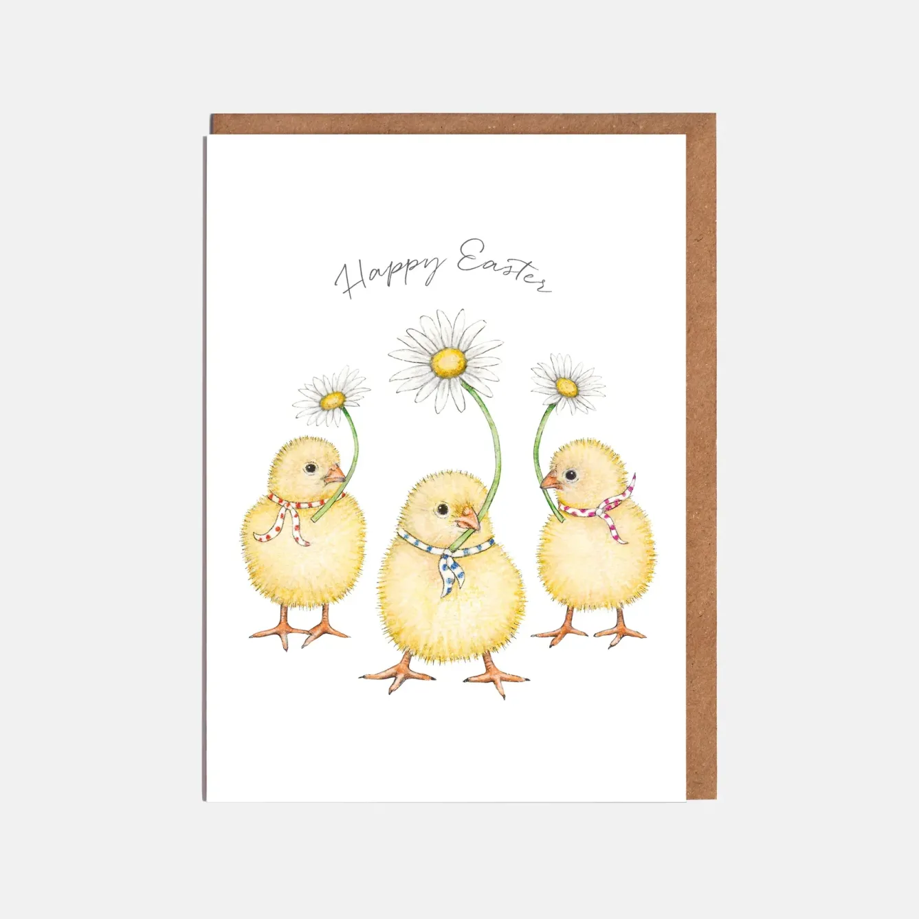Lottie Murphy Easter-Three Chicks Easter Card