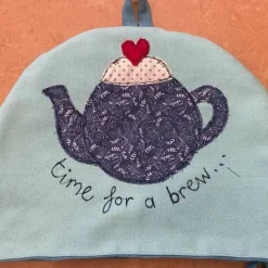 Poppy Treffry Tea|Tea Cosies-Time for a Brew Heart Teapot Tea Cosy