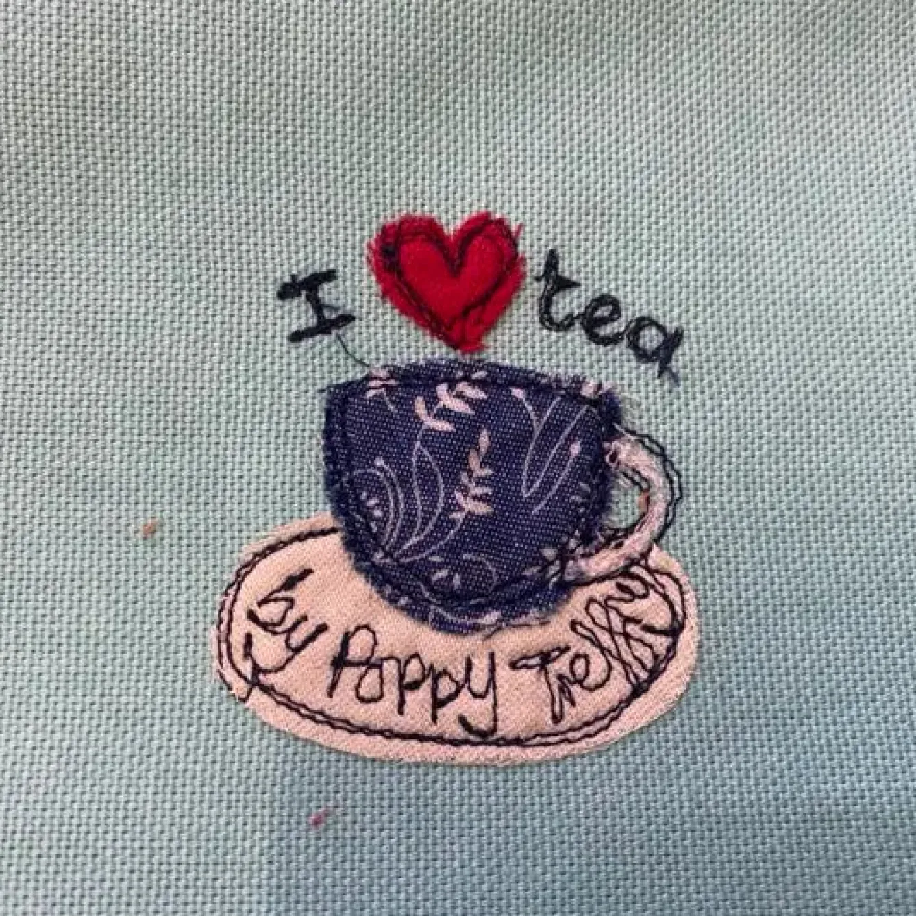 Poppy Treffry Tea|Tea Cosies-Time for a Brew Heart Teapot Tea Cosy