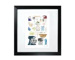 Corinne Alexander Art-Time to Bake Framed Print by