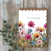 Toasted Crumpet Greeting Cards-'To A True Friend' Greeting Card