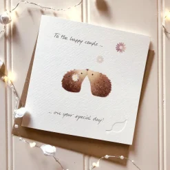 Ginger Betty Greeting Cards-To the Happy Couple Card