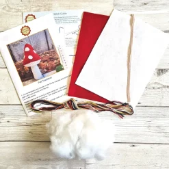 Corinne Lapierre Crafts|Children-Toadstool Wool Mix Felt Craft Kit
