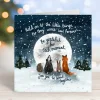 Fox Under The Moon Christmas Cards-'Together' Greeting Card
