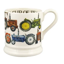Emma Bridgewater Whimsical-Tractors 1/2 Pint Mug