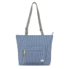 Ori London Bags-Trafalgar Tote B Hickory Stripe Recycled Cavas Tote- Medium