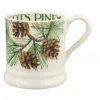 Emma Bridgewater Flowers & Garden-Tree & Leaves Scots Pine 1/2 Pint Mug
