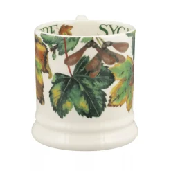 Emma Bridgewater Flowers & Garden-Tree & Leaves Sycamore 1/2 Pint Mug
