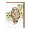 Wrendale Designs Greeting Cards-'Treetops' Owl Greetings Card