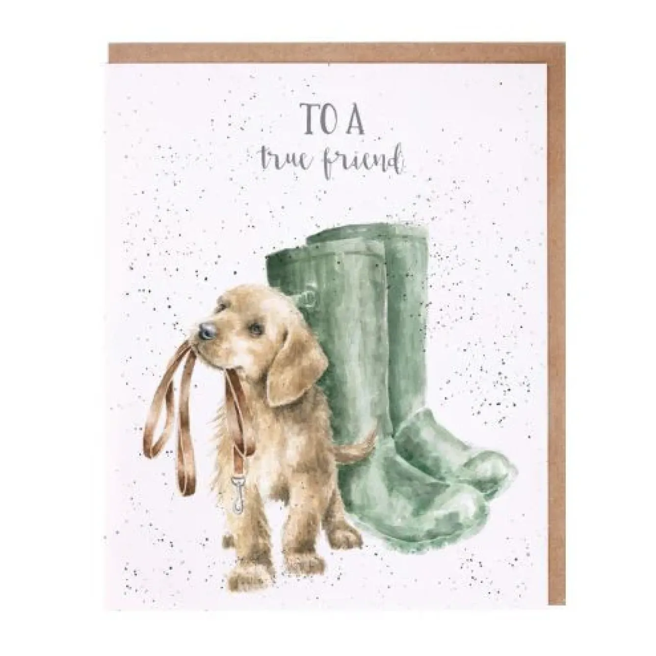 Wrendale Designs Greeting Cards-'True Friend' Greetings Card