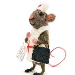 Sew Heart Felt Children-Trueth Nurse Felt Mouse