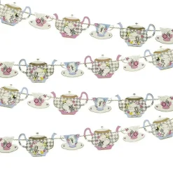 Talking Tables Seasonal Decor-Truly Alice Teapot Bunting