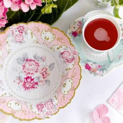 Talking Tables Picnic|Bowls & Dishes-Truly Scrumptious Floral Paper Bowls - 12 pack