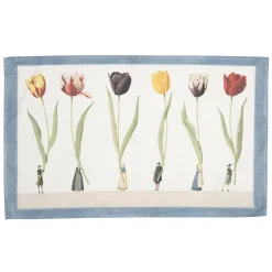 Laura Stoddart Tea|Tea Towels-Tulip Parade Tea Towel