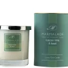 Marmalade of London Home Fragrance-Tuscan Lime & Basil Glass Candle