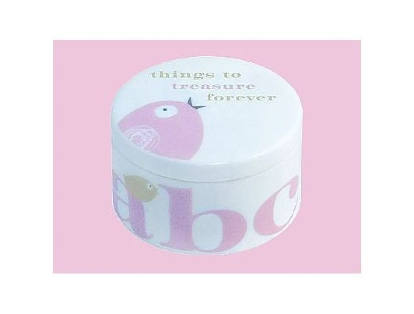Repeat Repeat Children-Tweet Keepsake Box in Pink