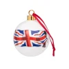 Alison Gardiner Christmas Decorations|Seasonal Decor-Union Jack Bauble Boxed