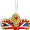 Tinker Tailor Christmas Decorations|Seasonal Decor-Union Jack Crown Decoration by London