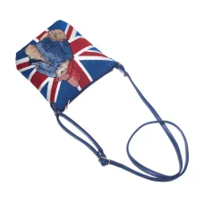 Signare Bags-Union Jack Paddington Bear Sling Bag