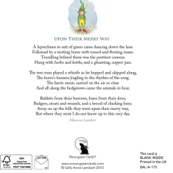 Moongazer Cards Greeting Cards-Upon Their Merry Way Greeting Card