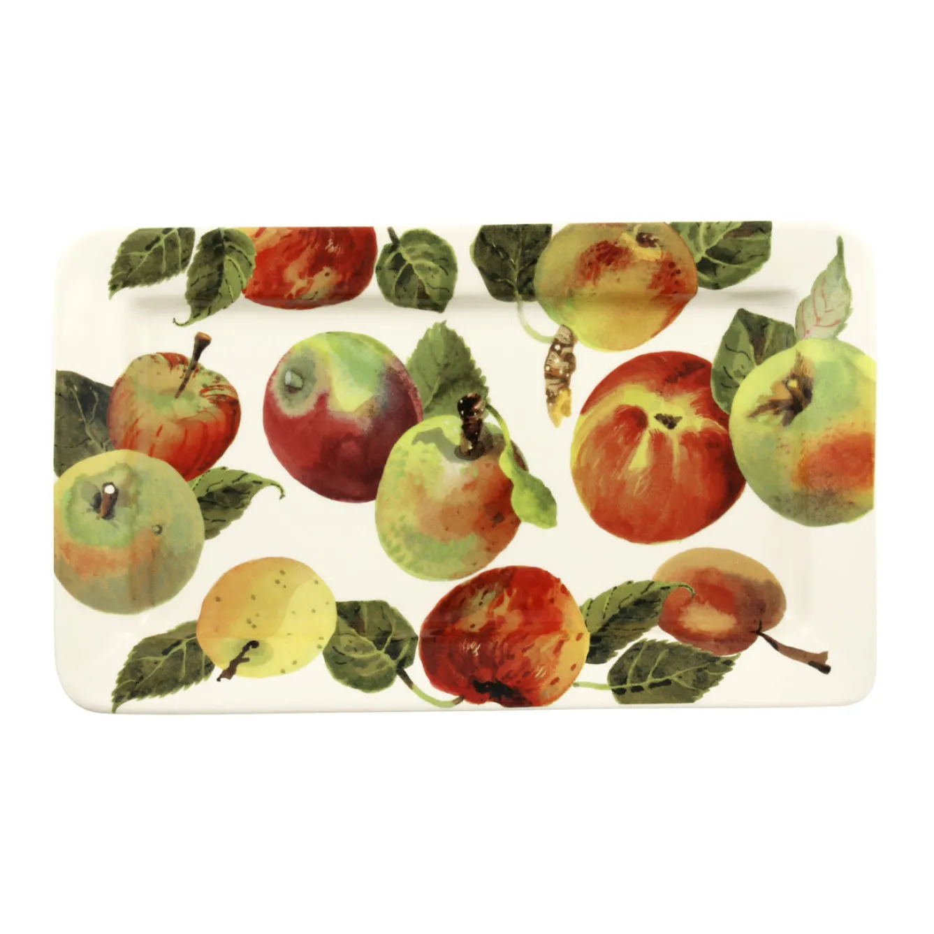 Emma Bridgewater Plates-Vegetable Garden Apples Medium Oblong Plate