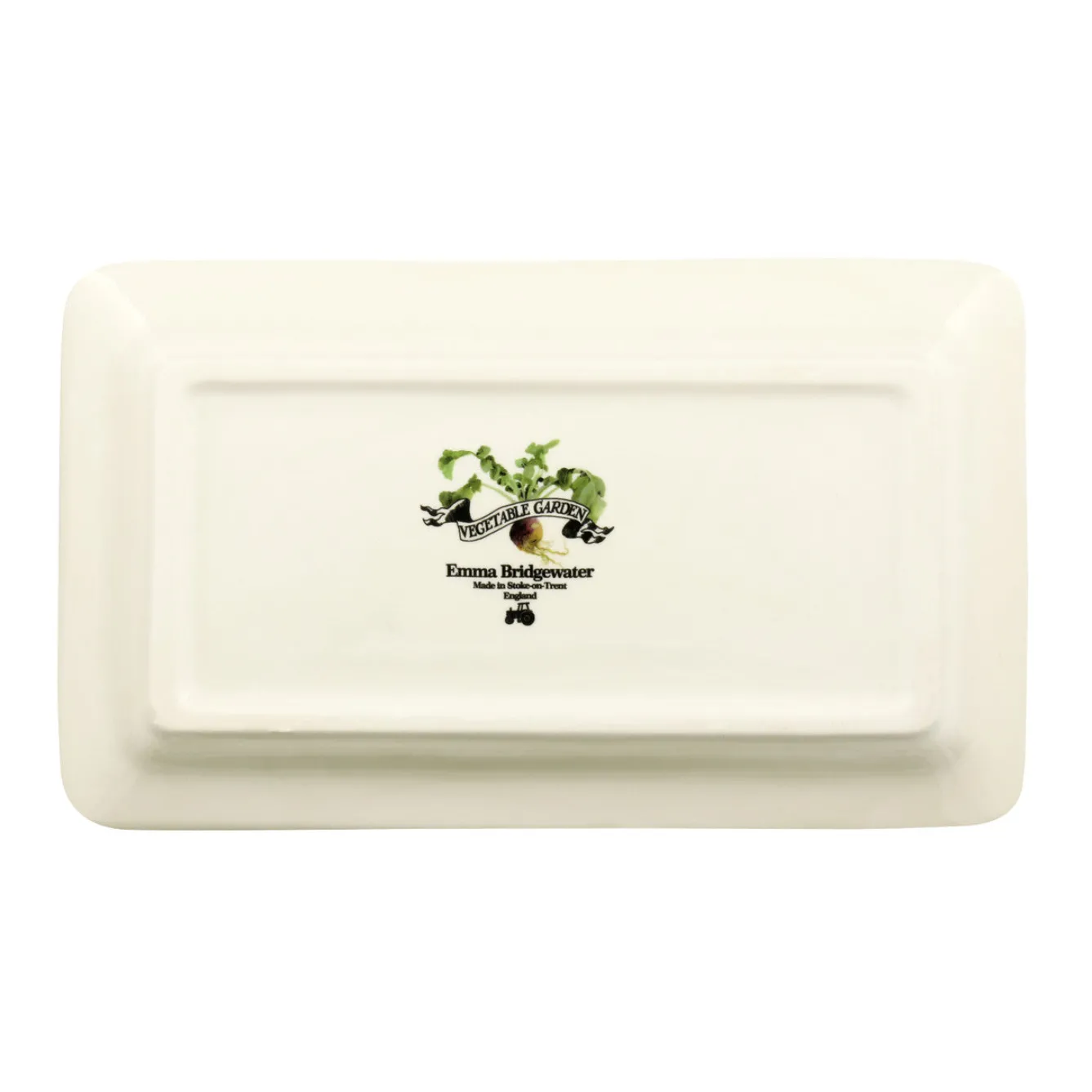 Emma Bridgewater Plates-Vegetable Garden Apples Medium Oblong Plate