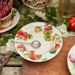 Emma Bridgewater Plates-Vegetable Garden Tomatoes Soup Plate